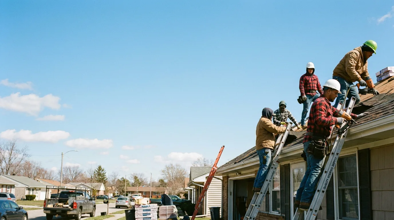 Roofing in Cornland, IL near me